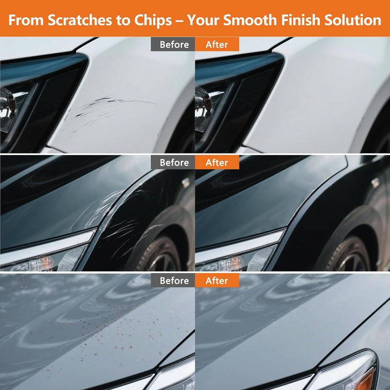 Gen2Magic Platinum White Pearl Touch Up Paint Pen Kit for Honda [Clear Coat Included], NH-883P Color Match for Scratches, Rock Chips, Bumper Dings, Easy Scratch Repair & Rust Remover for Honda Owners - Image 4